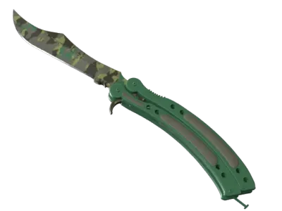 StatTrak™ Cuchillo Mariposa ★ | Bosque boreal (Casi nuevo) skin