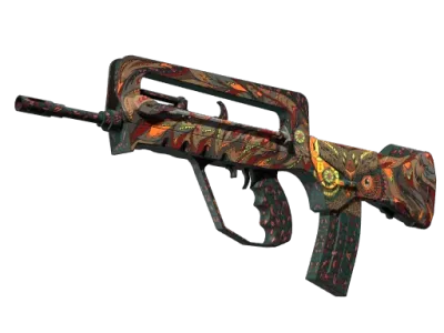 StatTrak™ FAMAS | Eye of Athena (Minimal Wear)