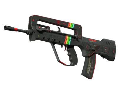 StatTrak™ FAMAS | ZX Spectron (Battle-Scarred)