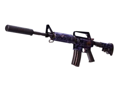 StatTrak™ M4A1-S | Black Lotus (Battle-Scarred)