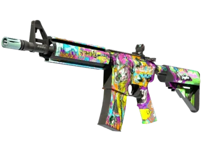 StatTrak™ M4A4 | In Living Color (Minimal Wear)