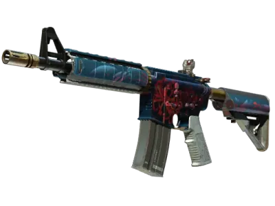 StatTrak™ M4A4 | Spider Lily (Well-Worn)