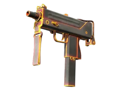 StatTrak™ MAC-10 | 炽热 (略有磨损) skin