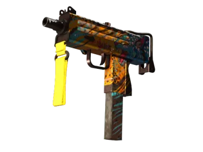 StatTrak™ MAC-10 | Stalker (Battle-Scarred)