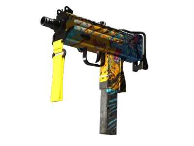 StatTrak™ MAC-10 | Stalker (Well-Worn)