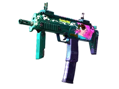 StatTrak™ MP7 | Smoking Kills (Field-Tested) skin