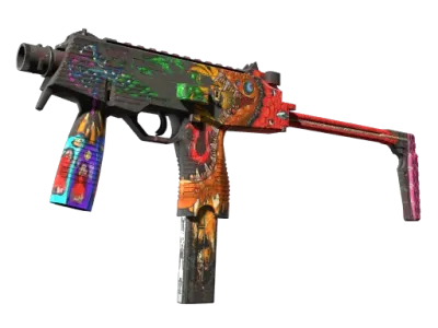 StatTrak™ MP9 | Food Chain (Battle-Scarred)
