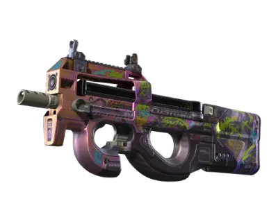 StatTrak™ P90 | Neoqueen (Well-Worn)
