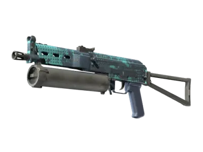 StatTrak™ PP-Bizon | Cobalt Halftone