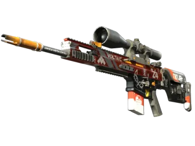 StatTrak™ SCAR-20 | Bloodsport (Minimal Wear) skin