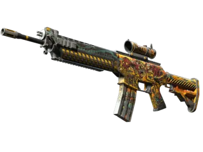 StatTrak™ SG 553 | Colony IV (Field-Tested)