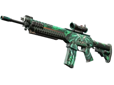 StatTrak™ SG 553 | Dragon Tech (Factory New)