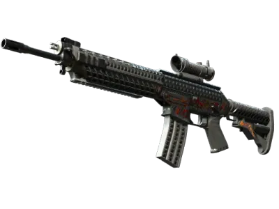 StatTrak™ SG 553 | Heavy Metal