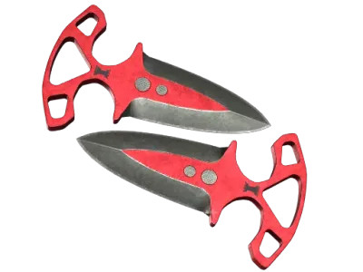 ★ StatTrak™ Shadow Daggers | Autotronic (Battle-Scarred) skin