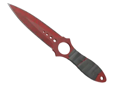 ★ StatTrak™ Skeleton Knife | Crimson Web (Field-Tested) skin