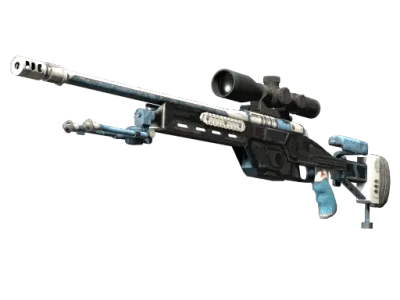 StatTrak™ SSG 08 | Ghost Crusader (Minimal Wear) skin