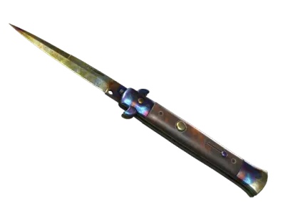 ★ StatTrak™ Stiletto Knife | Case Hardened (Battle-Scarred)