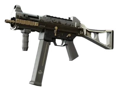 StatTrak™ UMP-45 | Gold Bismuth (Factory New) skin