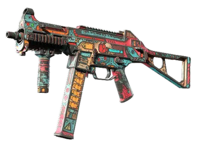 StatTrak™ UMP-45 | K.O. Factory (Battle-Scarred)