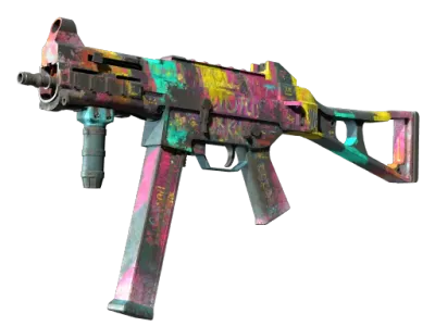 StatTrak™ UMP-45 | Wild Child (Battle-Scarred)