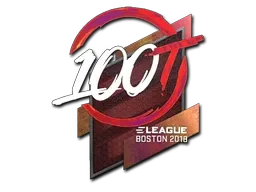 Sticker | 100 Thieves (Holo) | Boston 2018