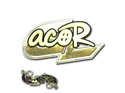 Sticker | acoR (Gold) | Paris 2023