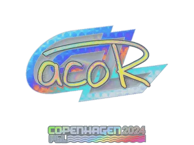 Sticker | acoR (Holo) | Copenhagen 2024