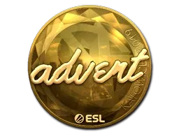 Sticker | advent (Gold) | Katowice 2019