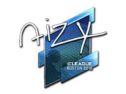 Sticker | aizy (Foil) | Boston 2018