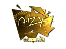 Sticker | aizy (Gold) | Cologne 2016