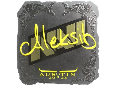 Sticker | Aleksib (Foil) | Austin 2025