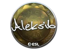 Sticker | Aleksib (Foil) | Katowice 2019