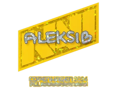 Sticker | Aleksib (Glitter) | Copenhagen 2024