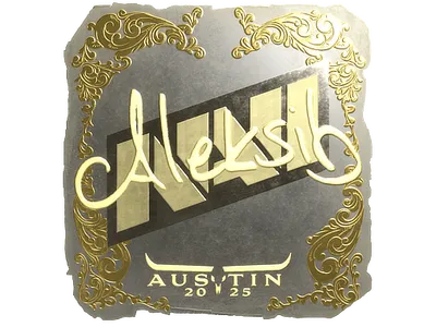 Sticker | Aleksib (Gold) | Austin 2025