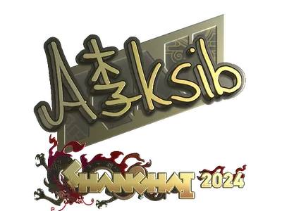 Sticker | Aleksib (Gold) | Shanghai 2024