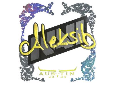 Sticker | Aleksib (Holo) | Austin 2025