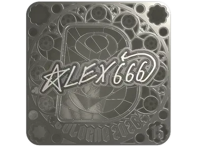 Sticker | alex666 (Foil, Ranked) | Cologne 2026