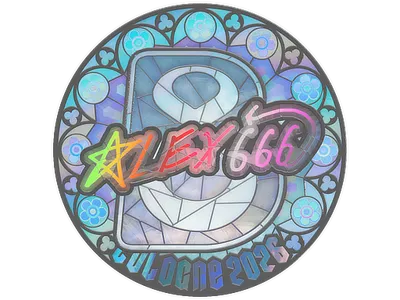 Sticker | alex666 (Holo) | Cologne 2026