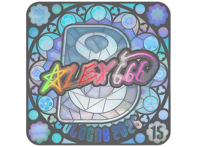 Sticker | alex666 (Holo, Ranked) | Cologne 2026