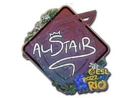 Sticker | aliStair (Glitter) | Rio 2022