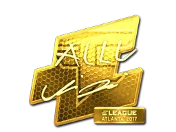 Sticker | allu (Gold) | Atlanta 2017