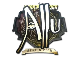 Sticker | allu (Gold) | Berlin 2019