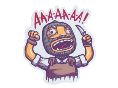 Sticker | Angry T