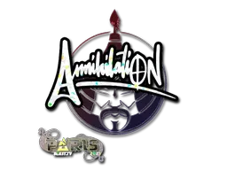 Sticker | ANNIHILATION (Glitter) | Paris 2023