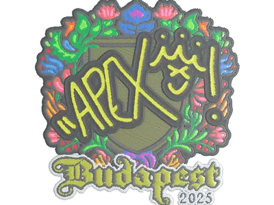 Sticker | apEX (Embroidered) | Budapest 2025