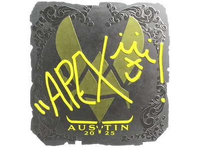 Sticker | apEX (Foil) | Austin 2025