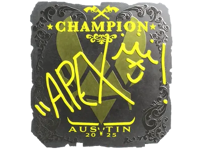 Sticker | apEX (Foil, Champion) | Austin 2025