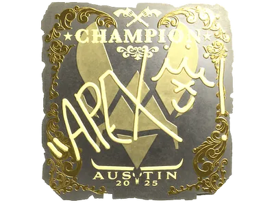 Sticker | apEX (Gold, Champion) | Austin 2025