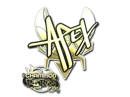 Sticker | apEX (Gold, Champion) | Paris 2023