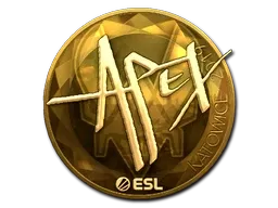 Sticker | apEX (Gold) | Katowice 2019